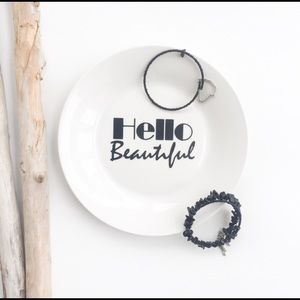 Hello Beautiful Jewelry Dish